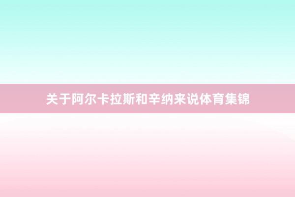 关于阿尔卡拉斯和辛纳来说体育集锦